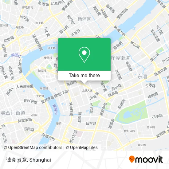 诚食煮意 map
