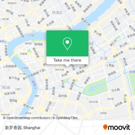 新罗香园 map