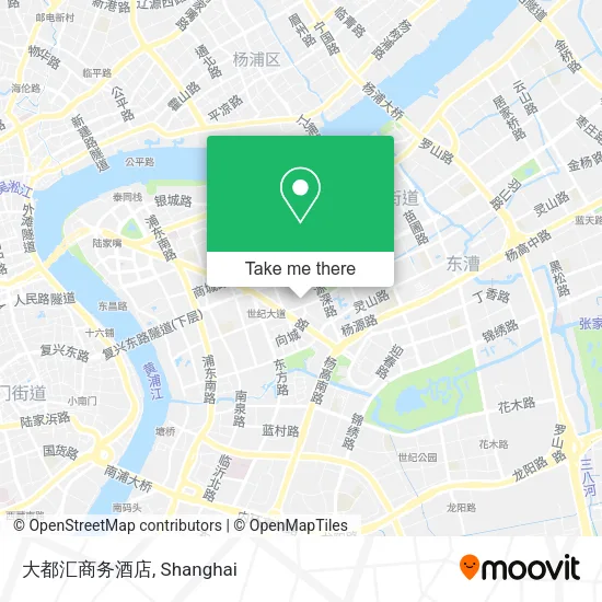 大都汇商务酒店 map