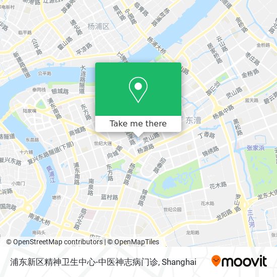 浦东新区精神卫生中心-中医神志病门诊 map