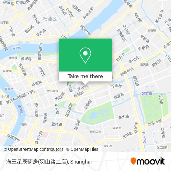 海王星辰药房(羽山路二店) map
