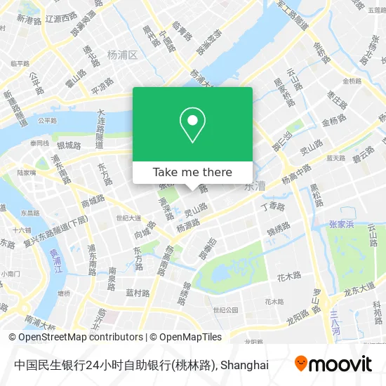 中国民生银行24小时自助银行(桃林路) map