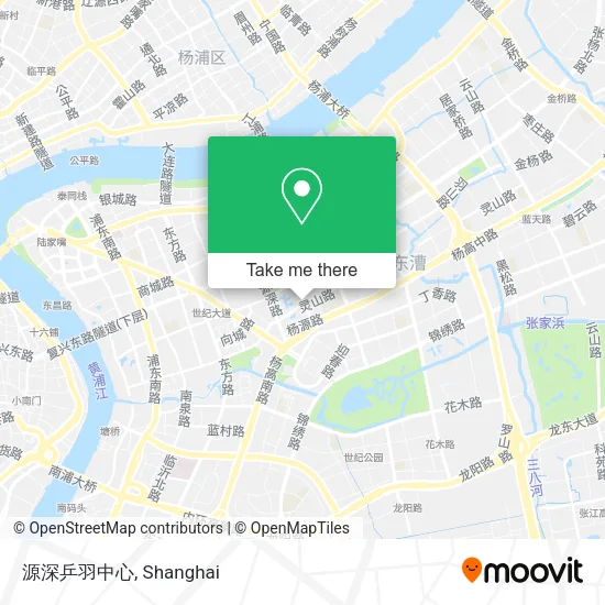 源深乒羽中心 map