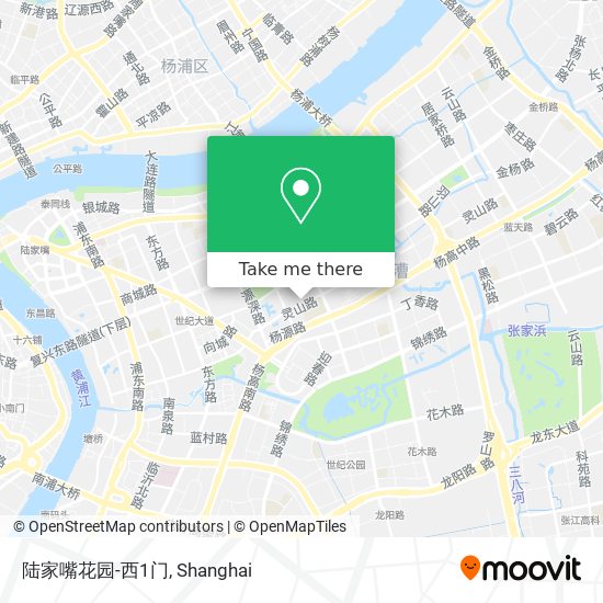 陆家嘴花园-西1门 map