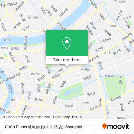 CoCo Richer可珂丽质(羽山路店) map