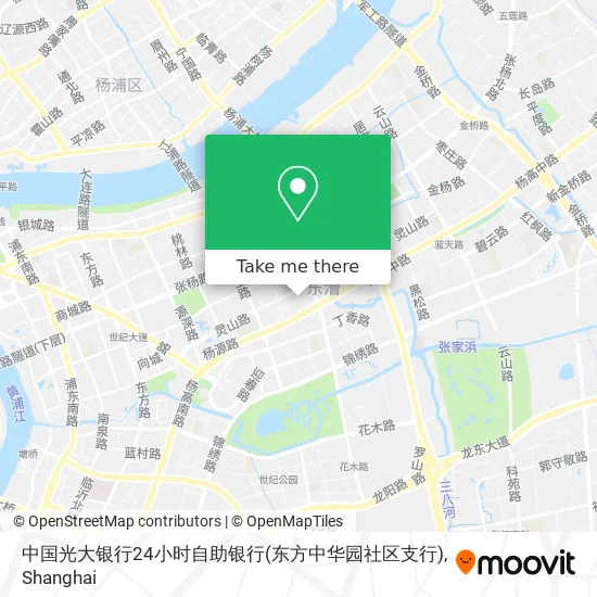 中国光大银行24小时自助银行(东方中华园社区支行) map