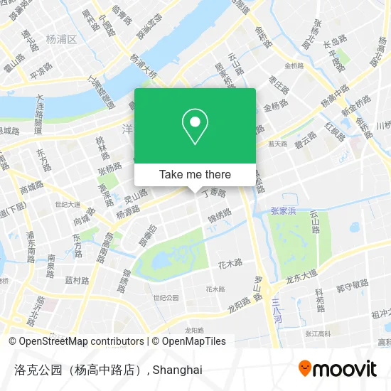 洛克公园（杨高中路店） map