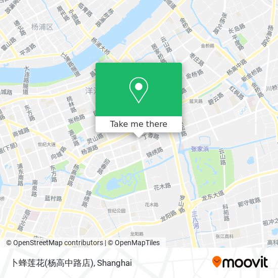 卜蜂莲花(杨高中路店) map