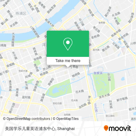美国学乐儿童英语浦东中心 map
