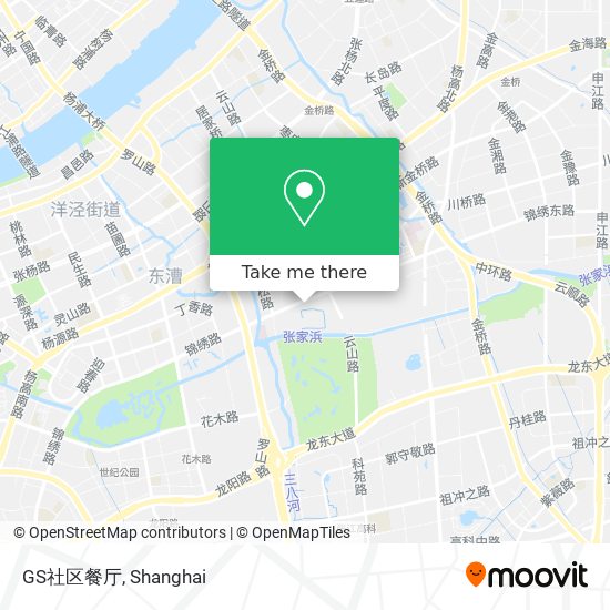 GS社区餐厅 map