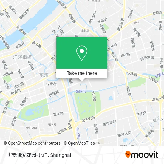 世茂湖滨花园-北门 map