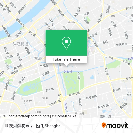 世茂湖滨花园-西北门 map