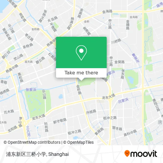 浦东新区三桥小学 map
