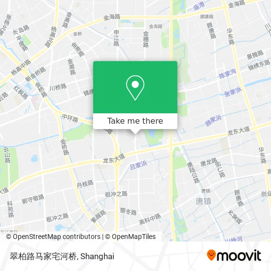 翠柏路马家宅河桥 map