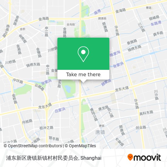 浦东新区唐镇新镇村村民委员会 map