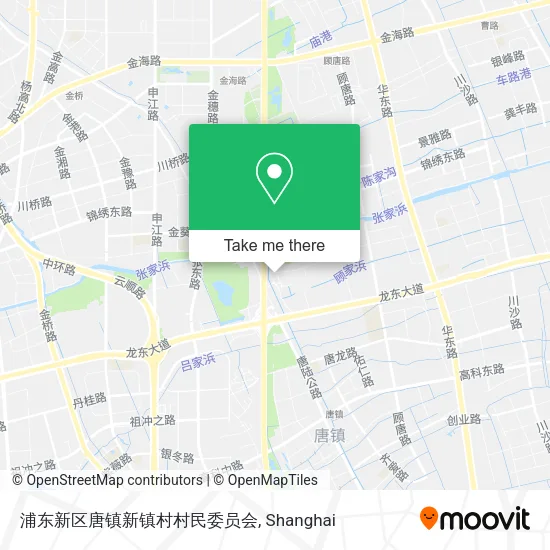 浦东新区唐镇新镇村村民委员会 map