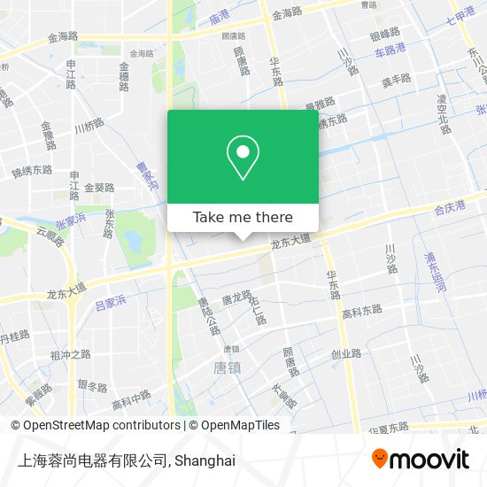 上海蓉尚电器有限公司 map