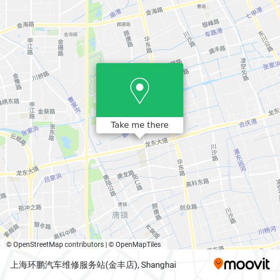 上海环鹏汽车维修服务站(金丰店) map