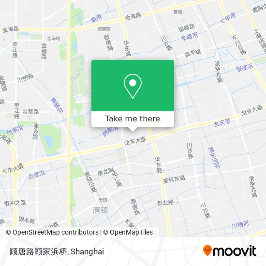 顾唐路顾家浜桥 map