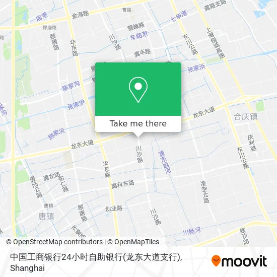 中国工商银行24小时自助银行(龙东大道支行) map
