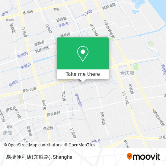 易捷便利店(东胜路) map