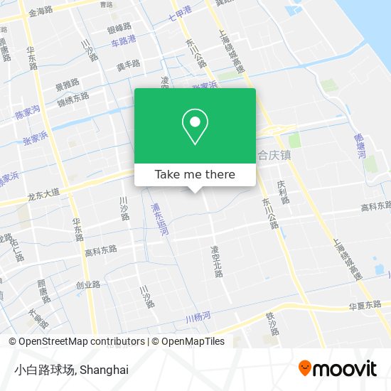 小白路球场 map