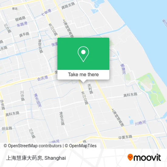 上海慧康大药房 map