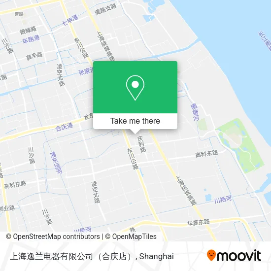 上海逸兰电器有限公司（合庆店） map