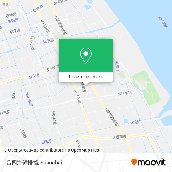 吕四海鲜排挡 map