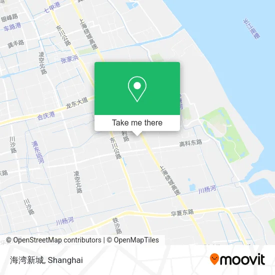 海湾新城 map