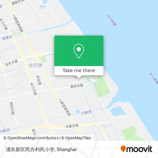 浦东新区民办利民小学 map