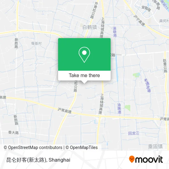 昆仑好客(新太路) map