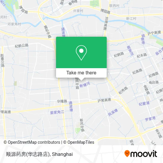 顺源药房(华志路店) map
