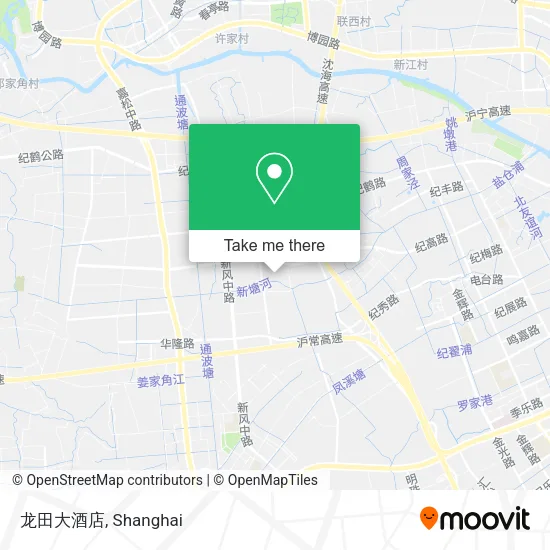 龙田大酒店 map