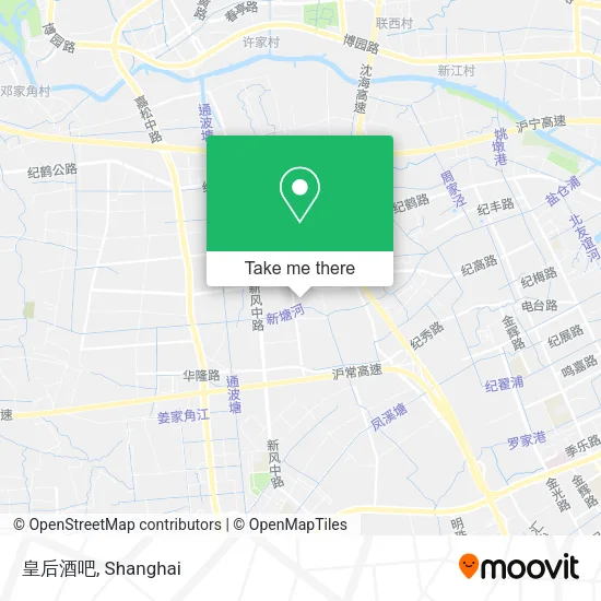 皇后酒吧 map