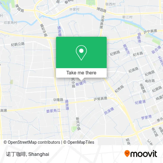 诺丁咖啡 map