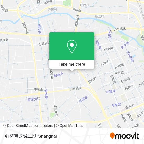 虹桥宝龙城二期 map
