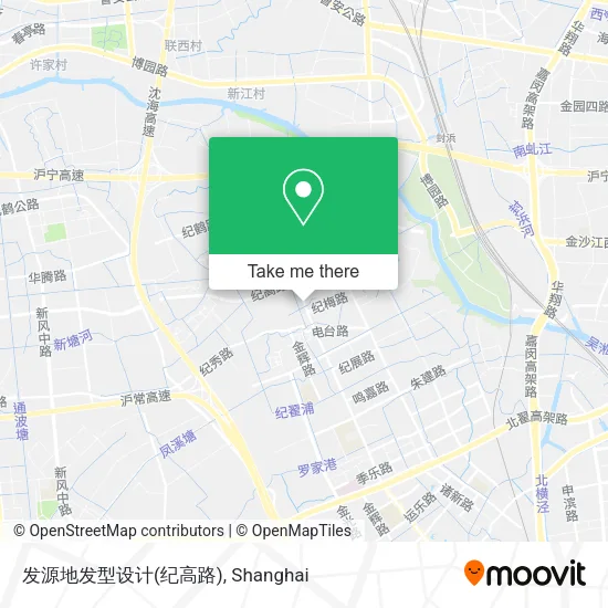 发源地发型设计(纪高路) map