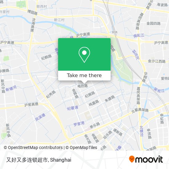 又好又多连锁超市 map