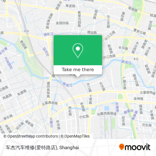 车杰汽车维修(爱特路店) map