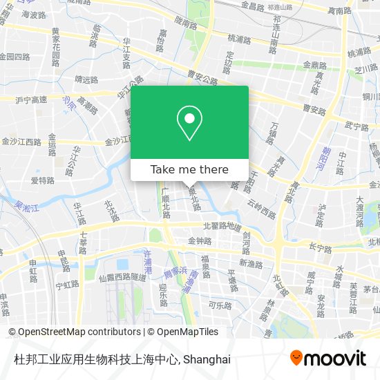 杜邦工业应用生物科技上海中心 map
