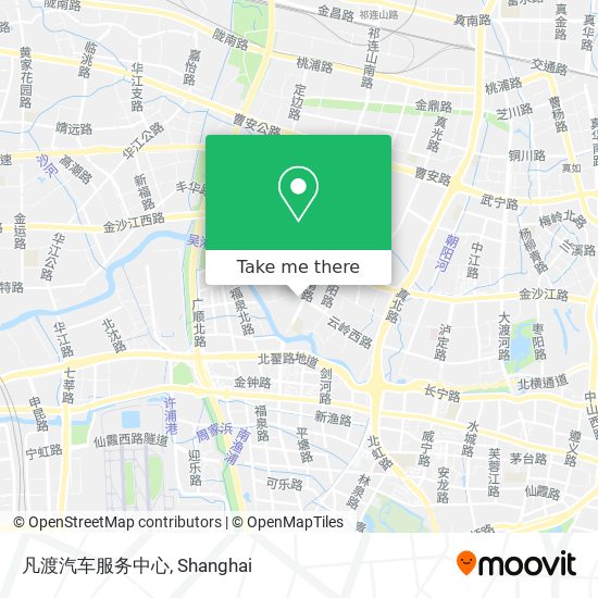 凡渡汽车服务中心 map