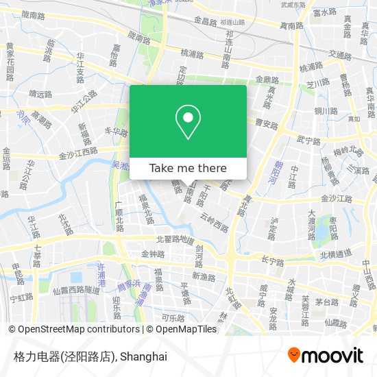 格力电器(泾阳路店) map