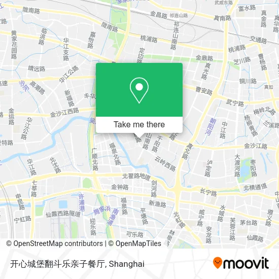 开心城堡翻斗乐亲子餐厅 map