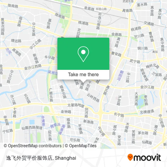 逸飞外贸平价服饰店 map