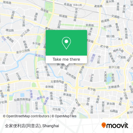 全家便利店(同普店) map