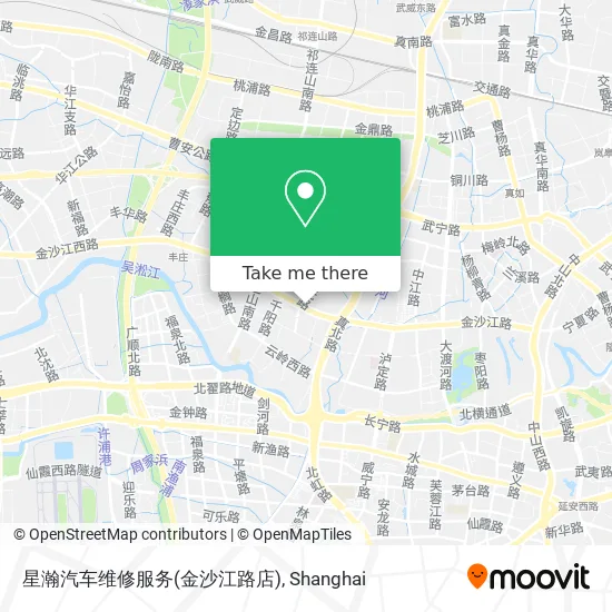 星瀚汽车维修服务(金沙江路店) map