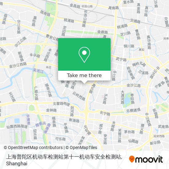 上海普陀区机动车检测站第十一机动车安全检测站 map