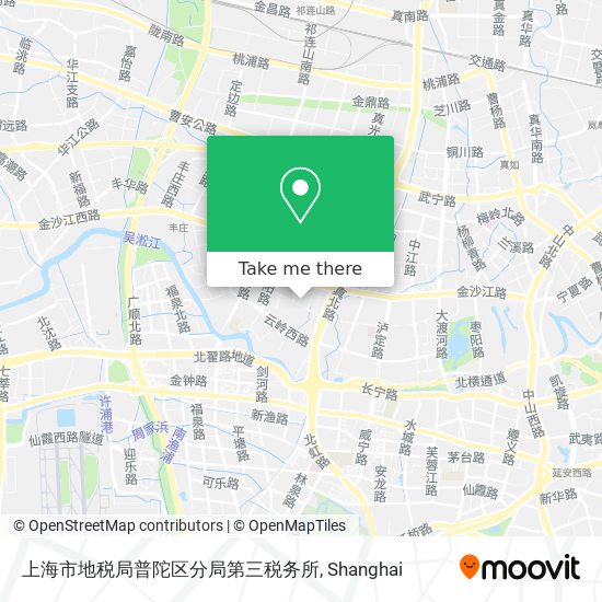 上海市地税局普陀区分局第三税务所 map