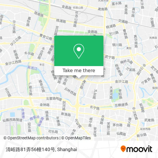 清峪路81弄56幢140号 map
